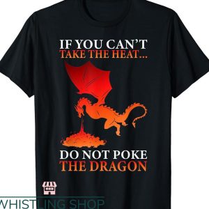Dragon Tales T-shirt Cool Dragon Flame-Spewing Flying