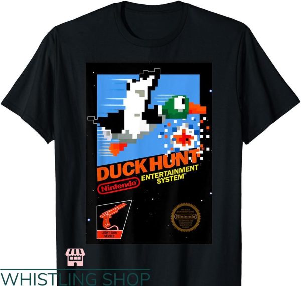 Duck Hunting T-shirt Nintendo NES Duck Hunt Retro Vintage