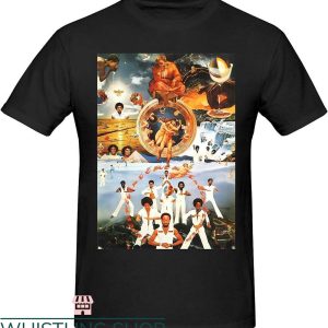 Earth Wind And Fire Tour T shirt Breathable Pattern T shirt 1