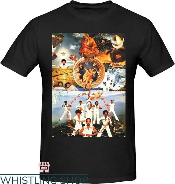 Earth Wind And Fire Tour T-shirt Breathable Pattern T-shirt