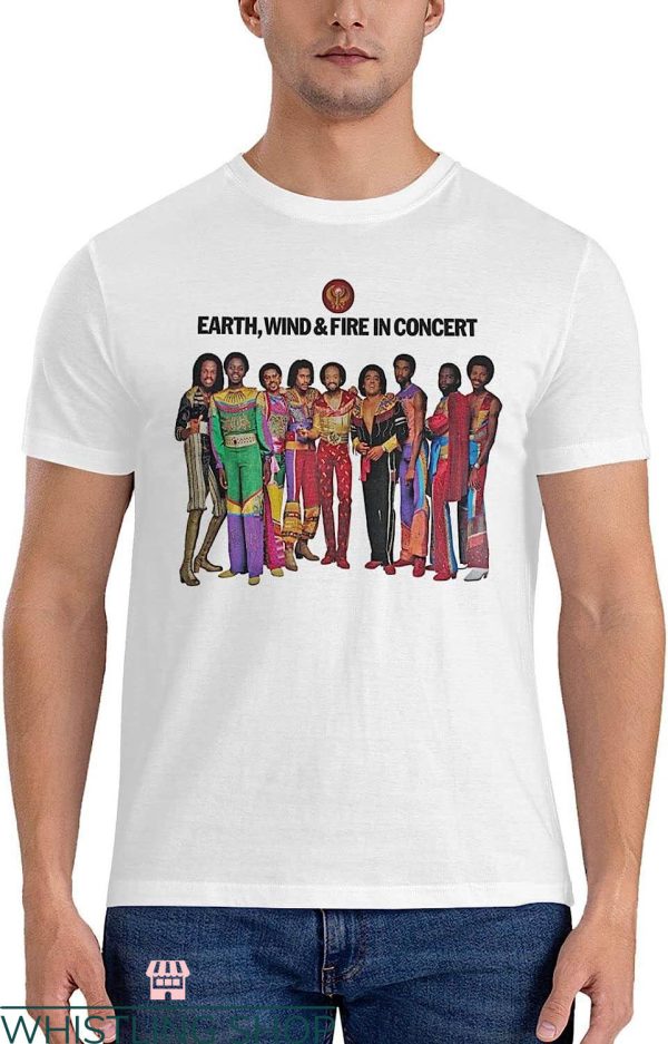 Earth Wind And Fire Tour T-shirt Earth Wind & Fire In Concert