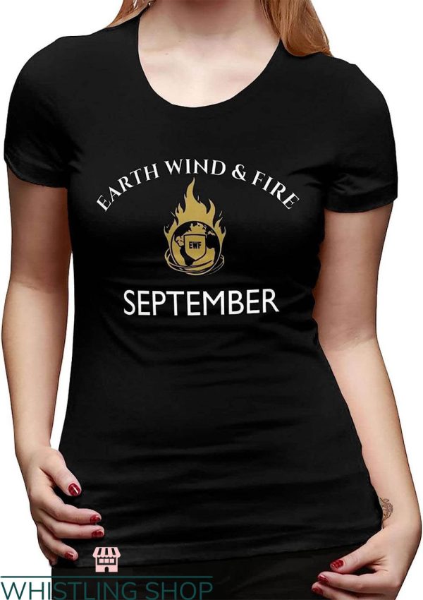 Earth Wind And Fire Tour T-shirt Earth Wind & Fire September
