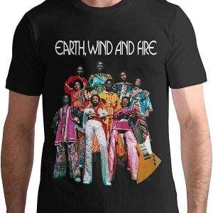 Earth Wind And Fire Tour T-shirt Mens Casual Basic Fit Shirt