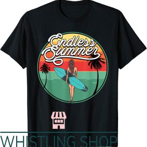 Endless Summer T-Shirt Hello Retro Vintage Beach