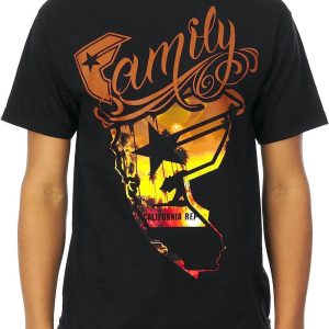 Famous Stars And Straps T-shirt Family Wild Sunset T-shirt