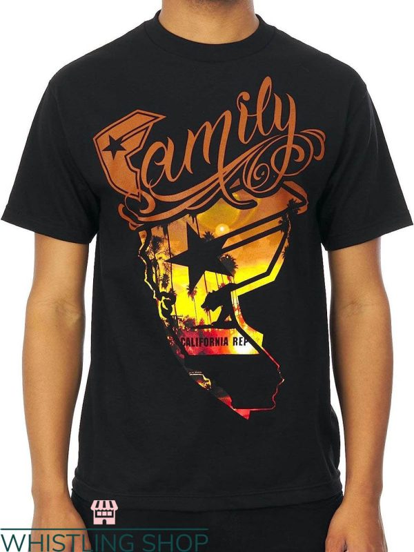 Famous Stars And Straps T-shirt Family Wild Sunset T-shirt