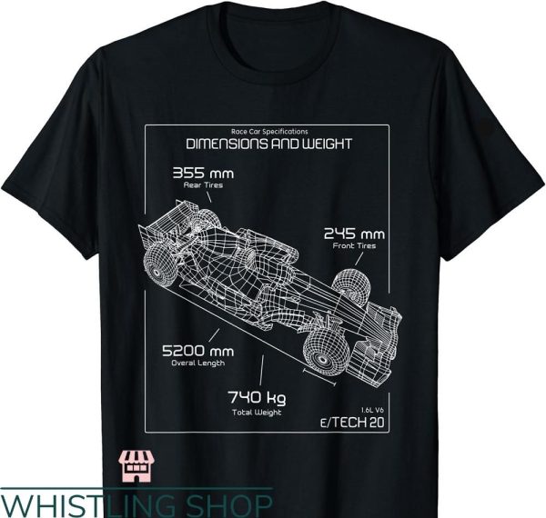 Formula One T-shirt Specifications Team Racing