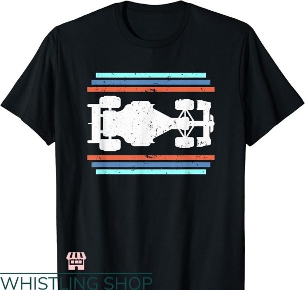 Formula One T-shirt Vintage Retro Formula Racing