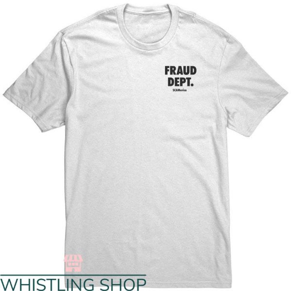 Fraud Dept T-shirt Fraud Dept Scamerica Mini Logo T-shirt