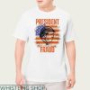 Fraud Dept T-shirt Trump President Fraud American Flag Shirt