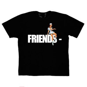 Friends Vlone T shirt Friends Pin Up Vlone T shirt 1