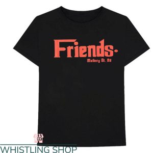 Friends Vlone T shirt Friends Vlone Godfather Mulberry Shirt 1