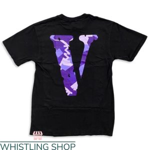 Friends Vlone T shirt Vlone x Call Of Duty Purple Camo Shirt 2