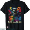 Gay Dracula T-shirt Gay Dracula Gothic Bite With Pride Shirt
