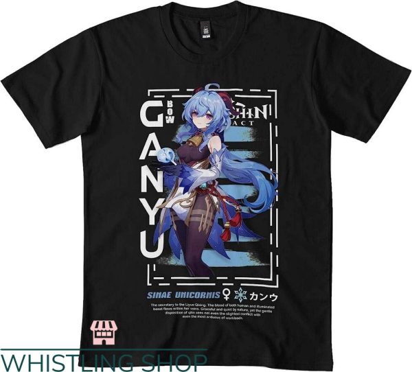 Genshin Impact T-shirt Genshin Impact Ganyu T-shirt