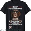 German Shorthaired Pointer T-Shirt An Old Man