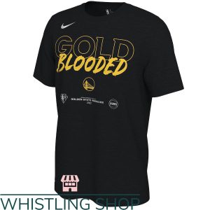 Gold Blooded T-Shirt Golden State Warriors Shirt