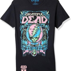 Grateful Dead T-Shirt Dead SYF Blacklight
