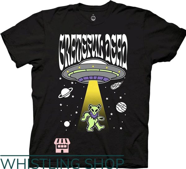 Grateful Dead T-Shirt Grateful Dead Bear UFO Shirt