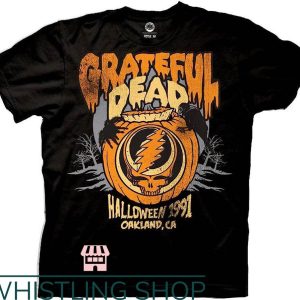 Grateful Dead T-Shirt Halloween 1991 Oakland Pumpkin
