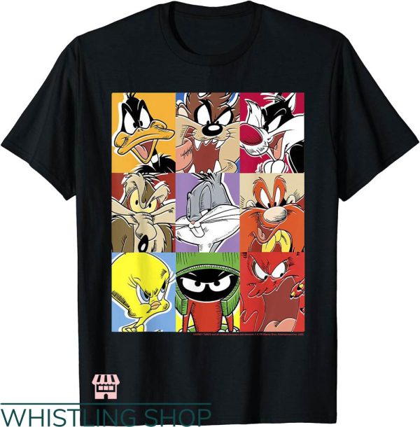 Harley Davidson Looney Tunes T-shirt Looney Tunes Character Box Up