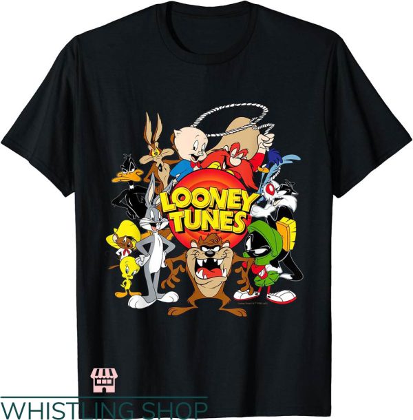 Harley Davidson Looney Tunes T-shirt Looney Tunes Character Group