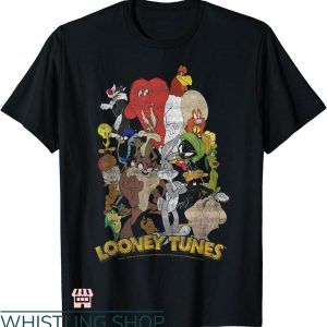 Harley Davidson Looney Tunes T-shirt Looney Tunes Stack Group