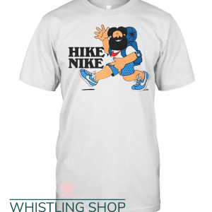 Hike Nike T Shirt 80s Vintage