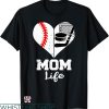Hockey Mom T-shirt Mom Life Heart Funny Hockey T-shirt