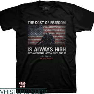 Hold Fast T-shirt JFK Flag