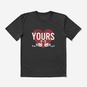 Hubby And Wifey T-shirt Yours Swans T-shirt