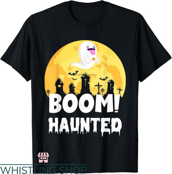 I Heart Haunted Mound T-shirt Halloween Boom Haunted T-shirt