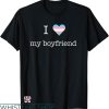 I Heart My Boyfriend T-shirt I Love My Boyfriend Heart Pride