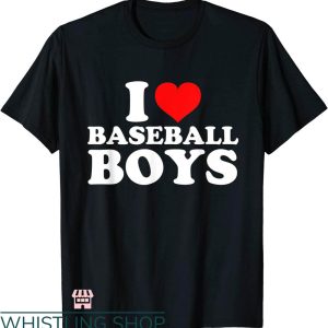 I Heart T-shirt I Love Baseball Boys T-shirt