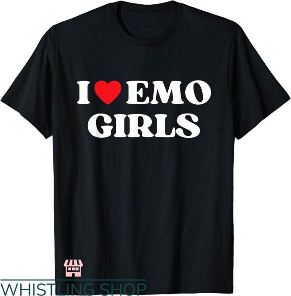 I Heart T-shirt I Love Emo Girls T-shirt