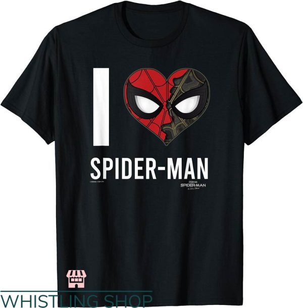 I Heart T-shirt I Love Spider Man No Way Home T-shirt