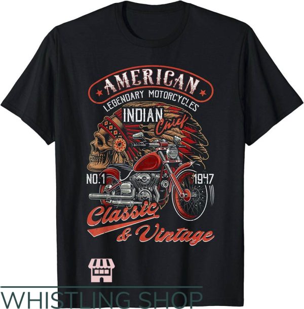 Indian Motorcycles T-Shirt Indian Motorcycles Classic Vintage