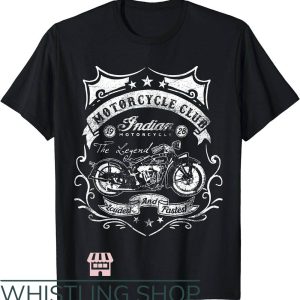 Indian Motorcycles T-Shirt Motorcycles Club Loudest Fastest