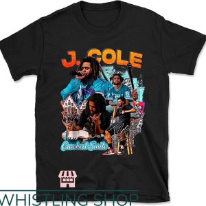 J Cole T-Shirt J Cole Crooked Smile Shirt