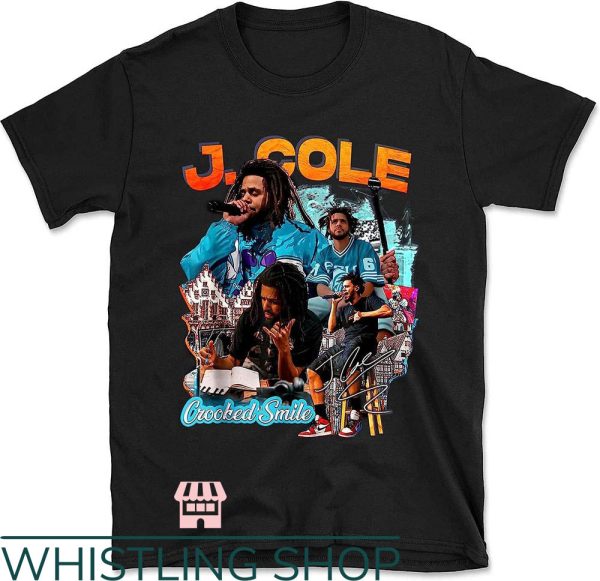 J Cole T-Shirt J Cole Crooked Smile Shirt