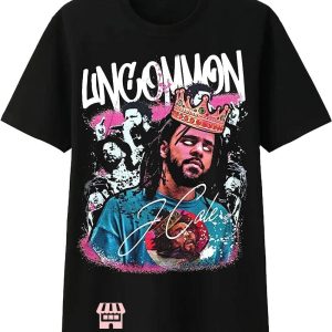 J Cole T-Shirt J Cole Lincommon Crown Shirt