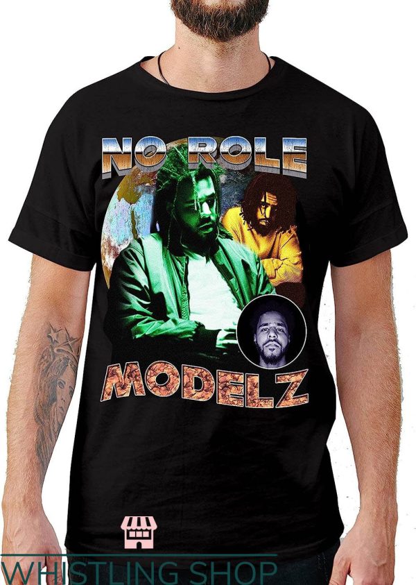 J Cole T-Shirt J Cole No Role Modelz Shirt
