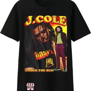 J Cole T-Shirt J Cole Under The Sun Shirt