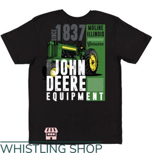 John Deere T-Shirt Moline Illinois Equipment