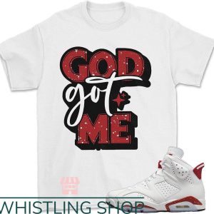 Jordan 11 Cherry T-Shirt God Got Me