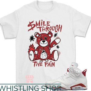 Jordan 11 Cherry T-Shirt Smile Through The Pain