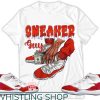 Jordan 11 Cherry T-Shirt Sneaker Guy Matching Jordan 11 Cherry