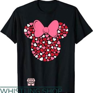 Keith Haring Heart T-Shirt Disney Minnie Mouse Heart