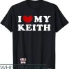 Keith Haring Heart T-Shirt I Love My Keith