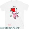 Keith Haring Heart T-Shirt One Keith Haring And Heart